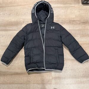 Under Armour Charcoal Hooded Jacket